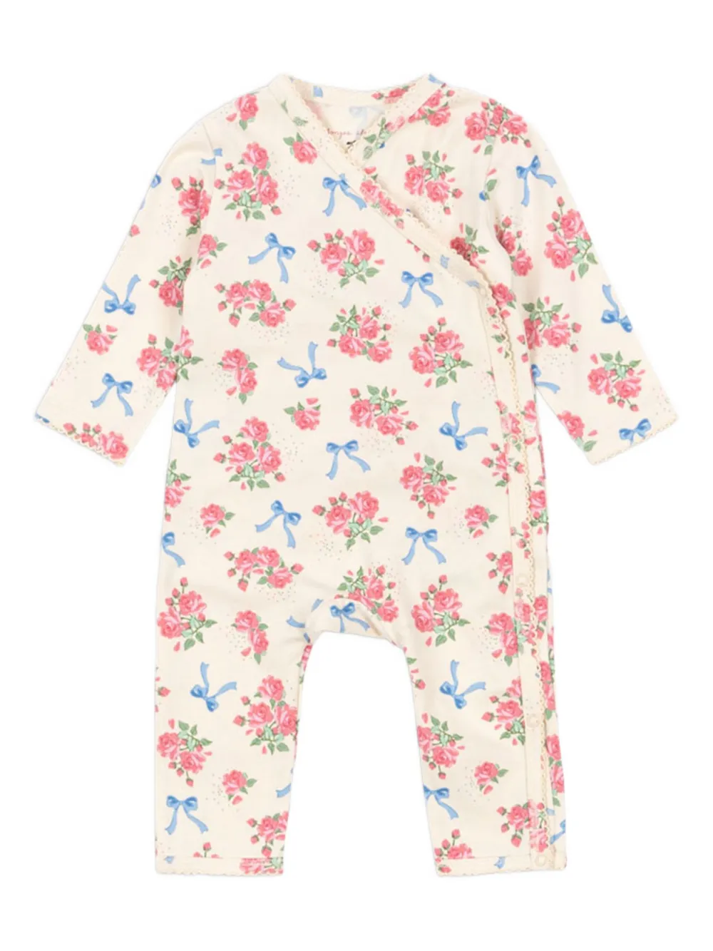 Konges Sløjd floral-print romper | Neutrals | Image 1