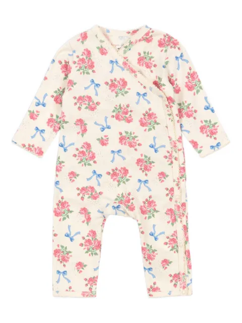 Konges Sløjd mameluco con estampado floral