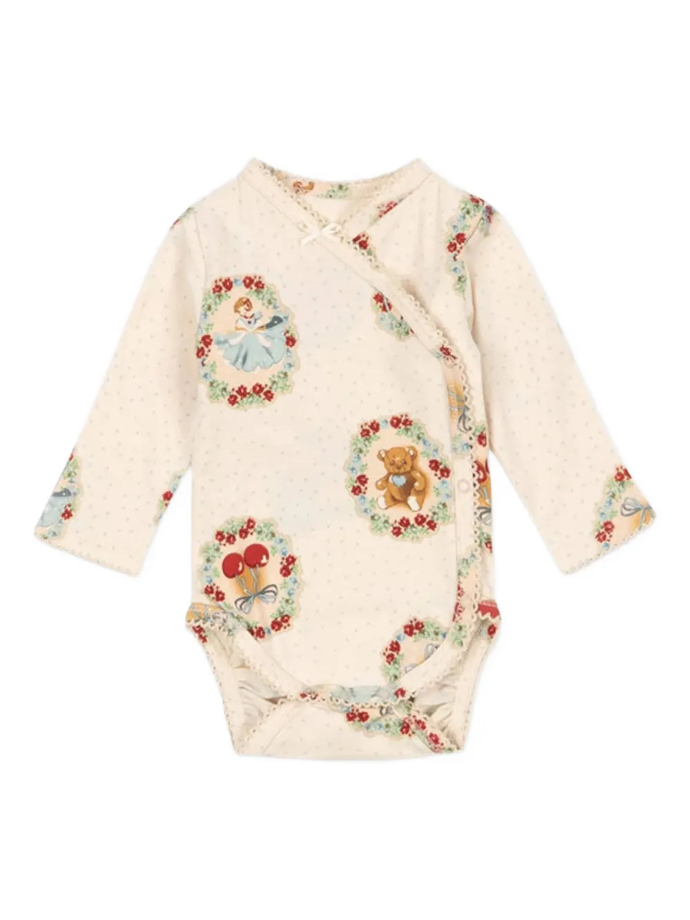Konges Sløjd Basic Christmas romperset Beige