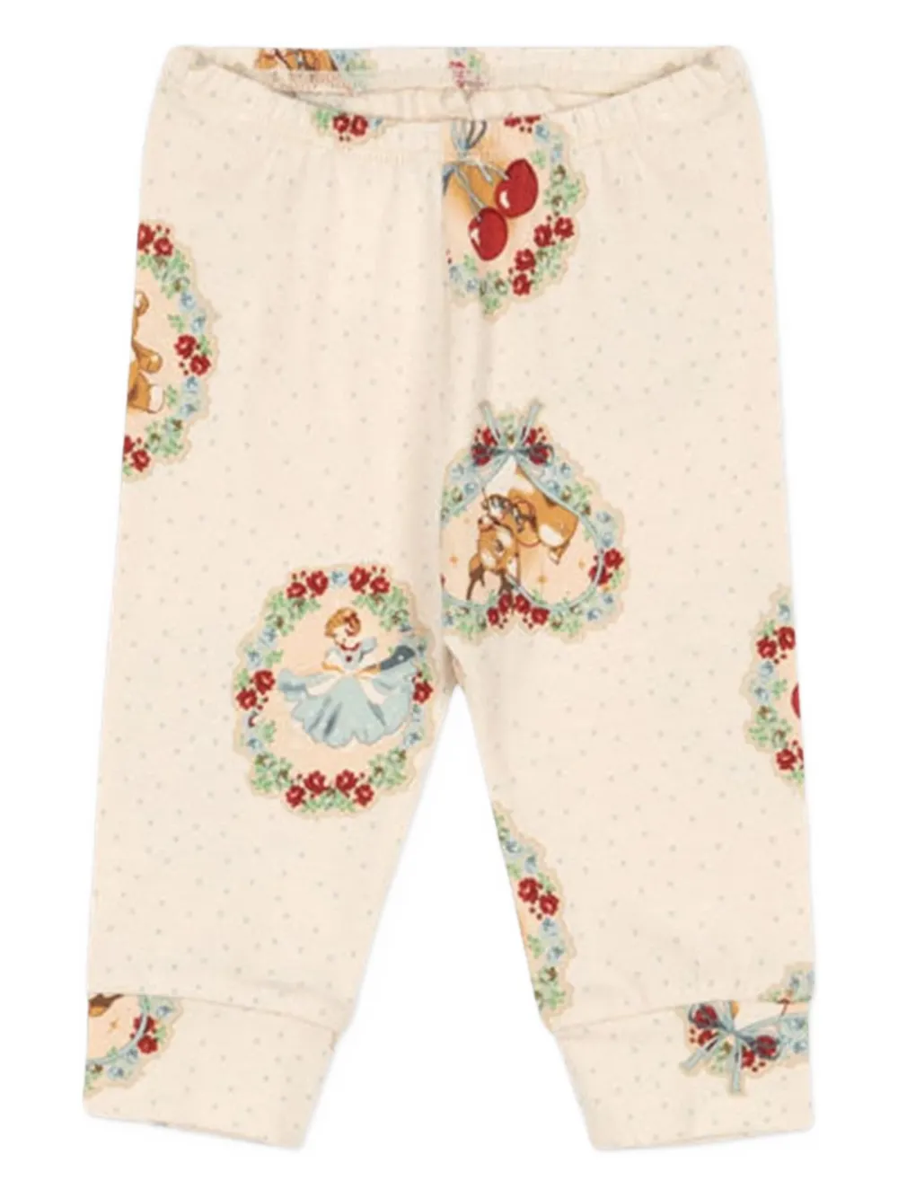Konges Sløjd Basic Christmas romperset Beige