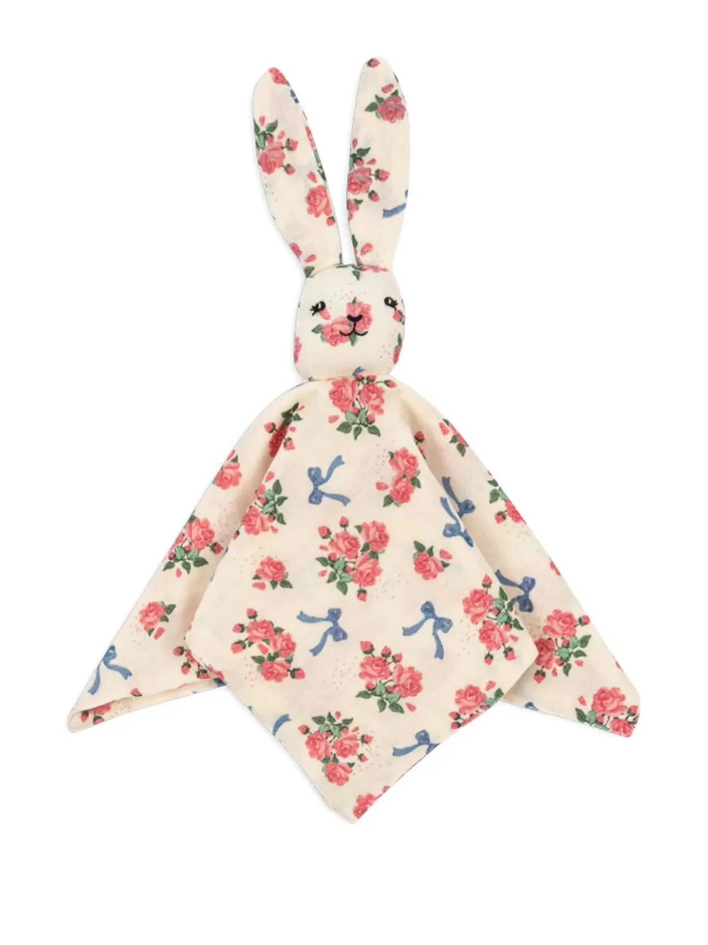 Konges Sløjd floral-pattern rabbit toy | Neutrals | Image 1