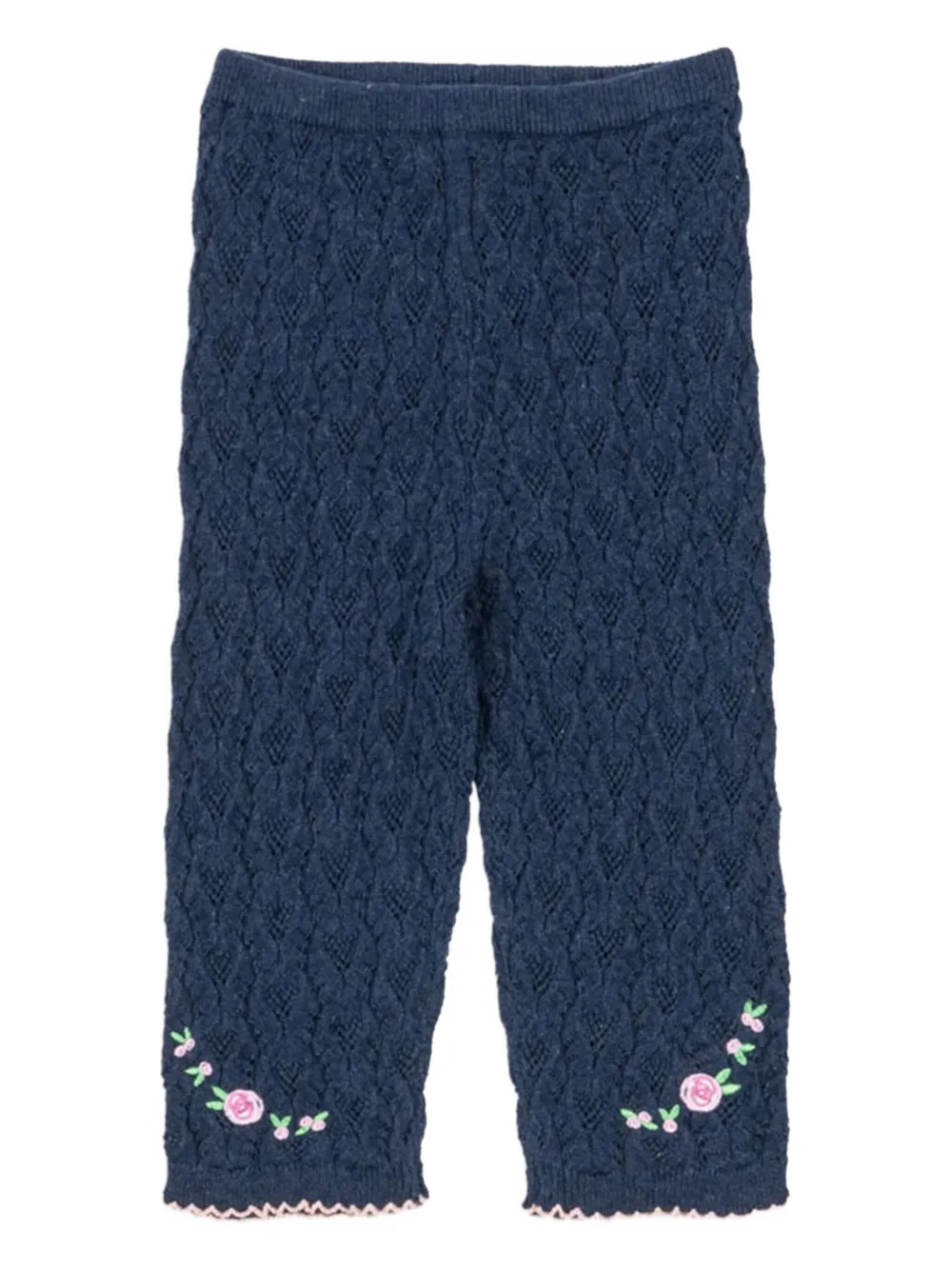 Konges Sløjd Rosier openwork trousers | Blue | Image 1