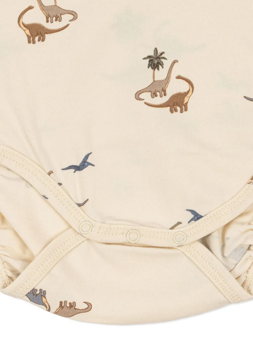 Konges Sløjd Dinosaur-print Body In Neutral