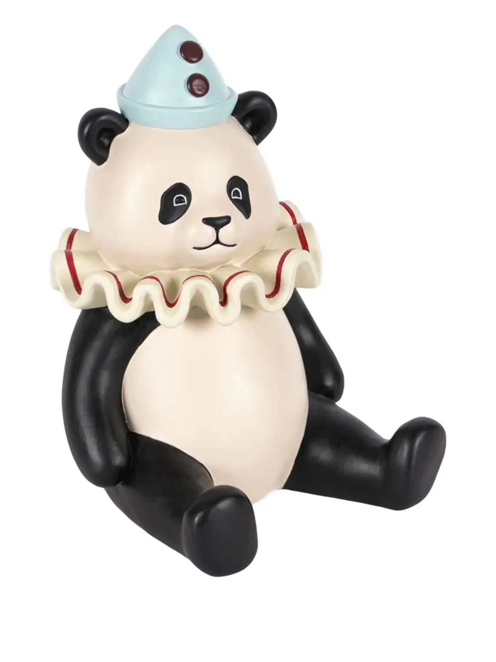 Konges Sløjd Panda Ruffled toy | Neutrals | Image 1