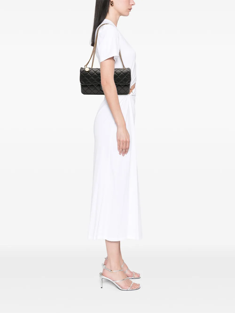 CHANEL Pre-Owned شنطة كتف 'CC كراون فلاب' جلد مبطنة 2014-2013 | كلاسيكيات | Image 2