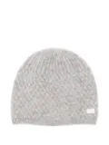 Tartine Et Chocolat diamond-pattern beanie - Grey
