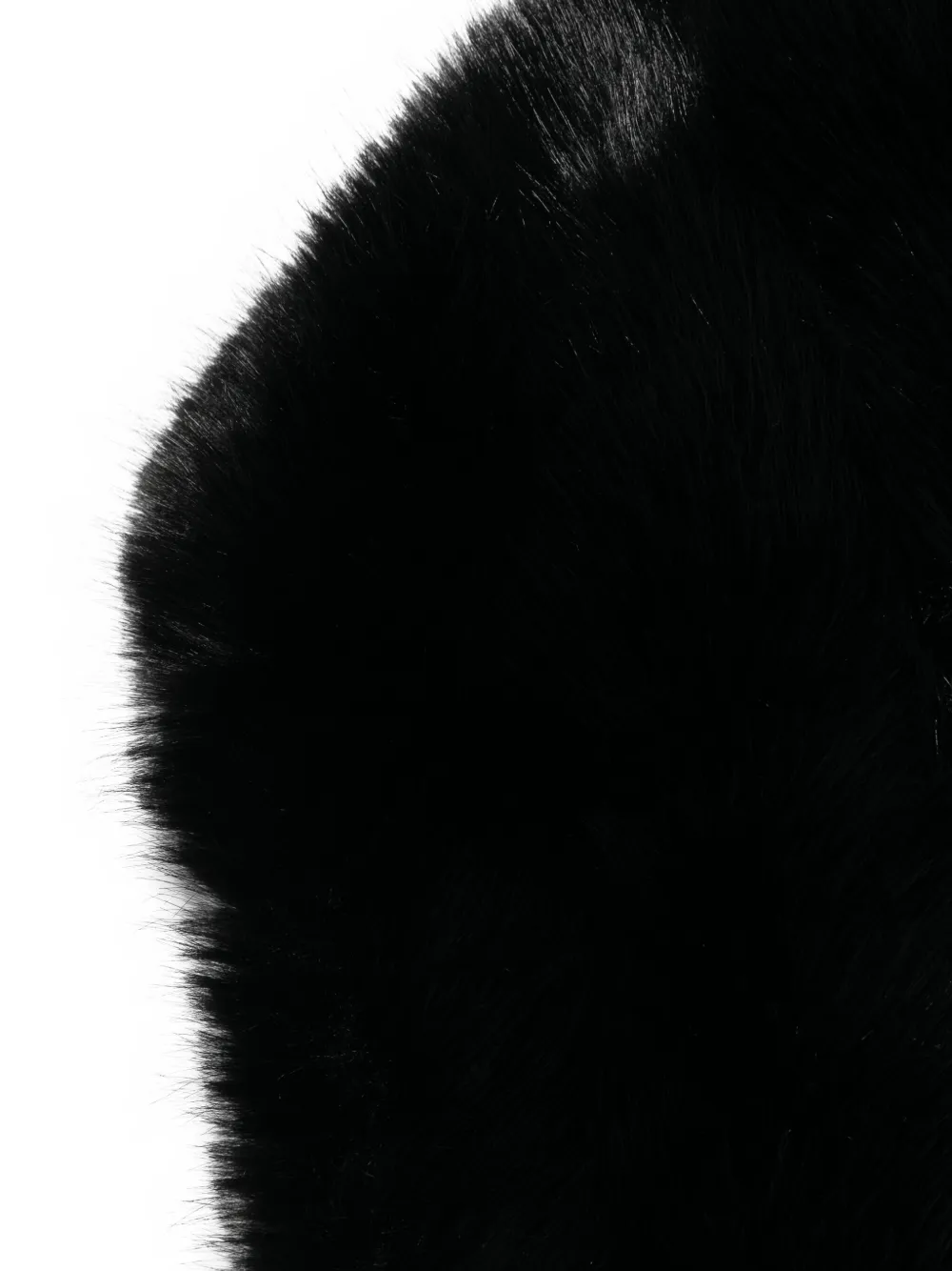 Apparis Dakota sjaal met kettingdetail Zwart