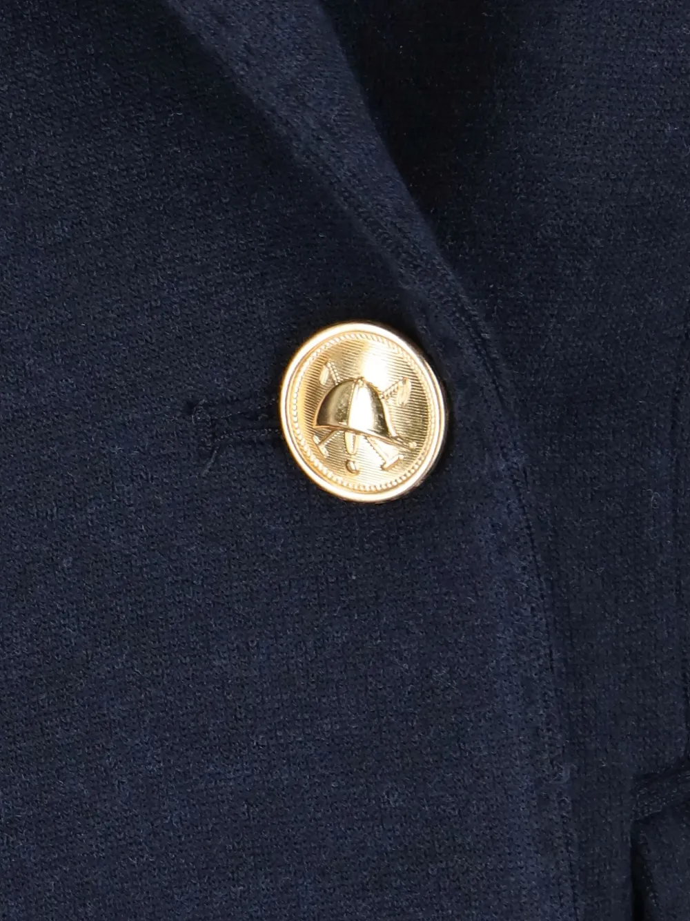 Polo Ralph Lauren Double-breasted Notched Blazer In Blue