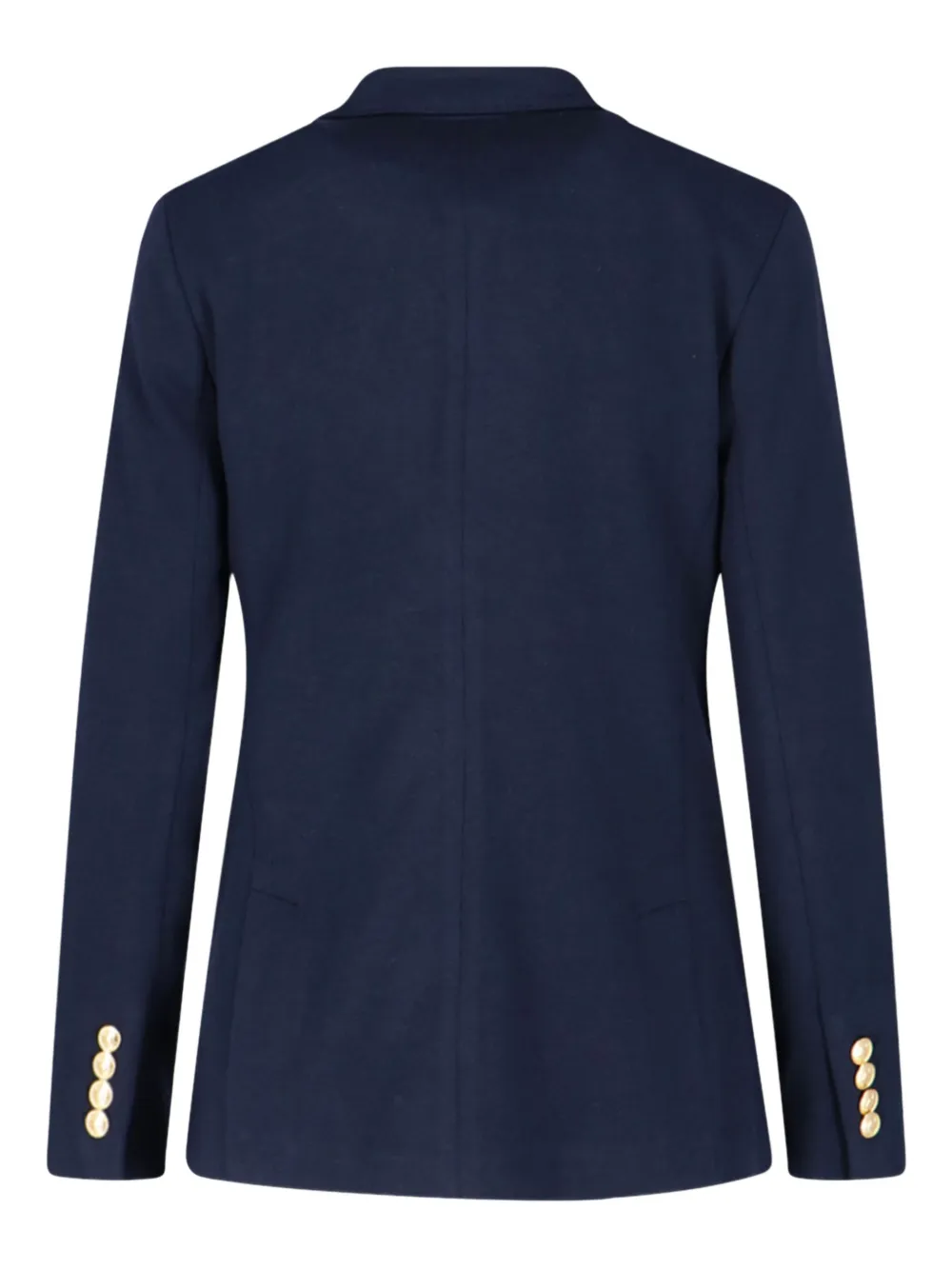 Polo Ralph Lauren Double-breasted Notched Blazer In Blue