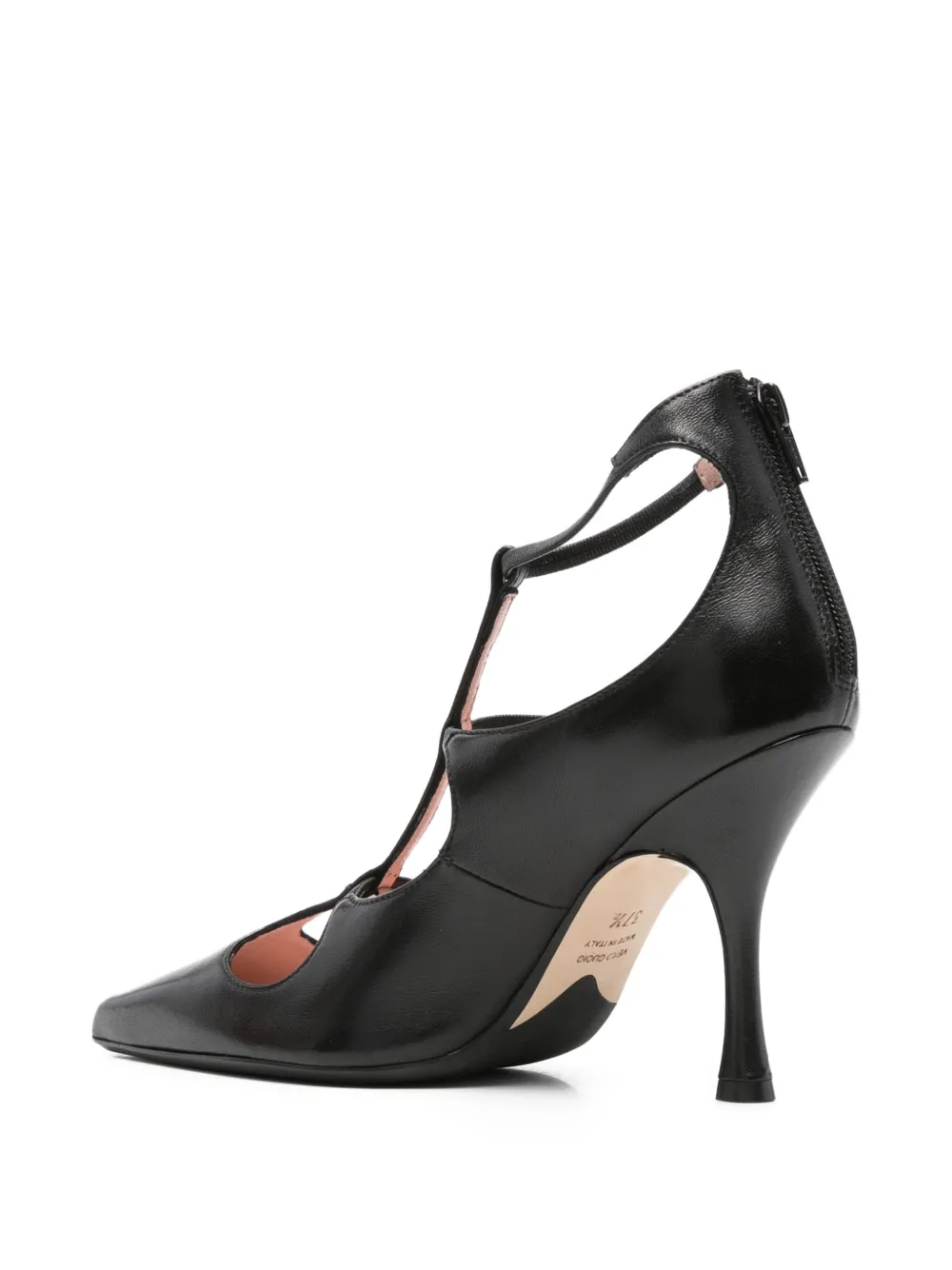 Anna F. Pumps met puntige neus Zwart