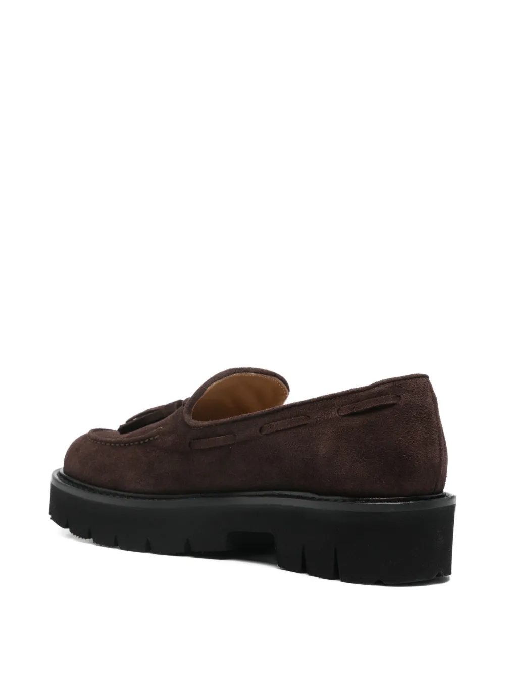 Anna F. tassel leather loafers Bruin