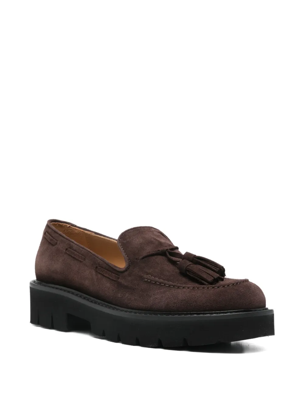 Anna F. tassel leather loafers Bruin