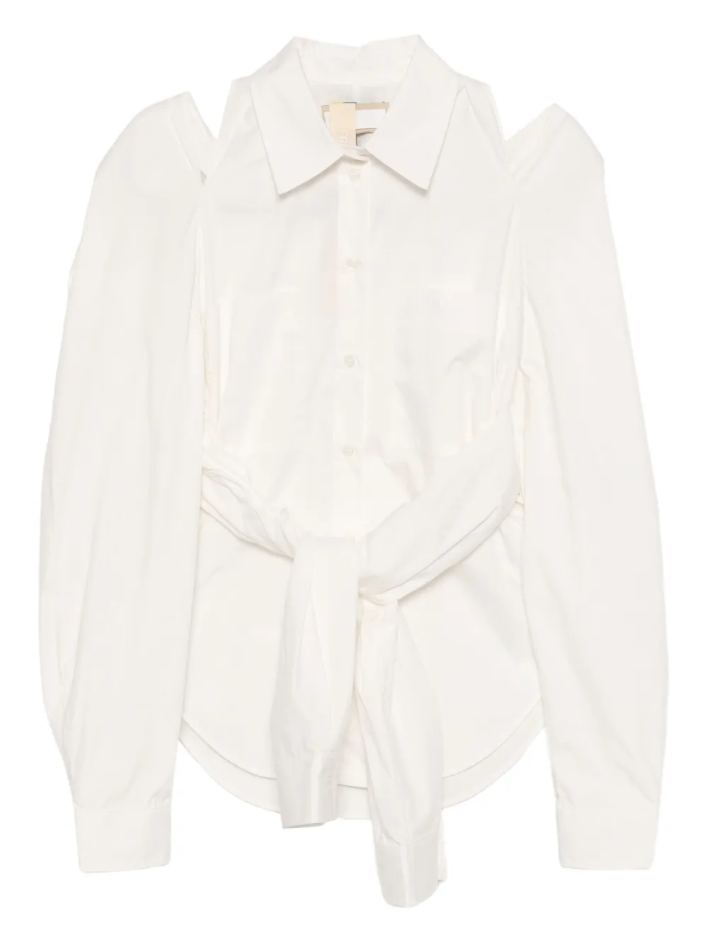 LITKOVSKA twistable long-sleeved shirt | White | Image 1