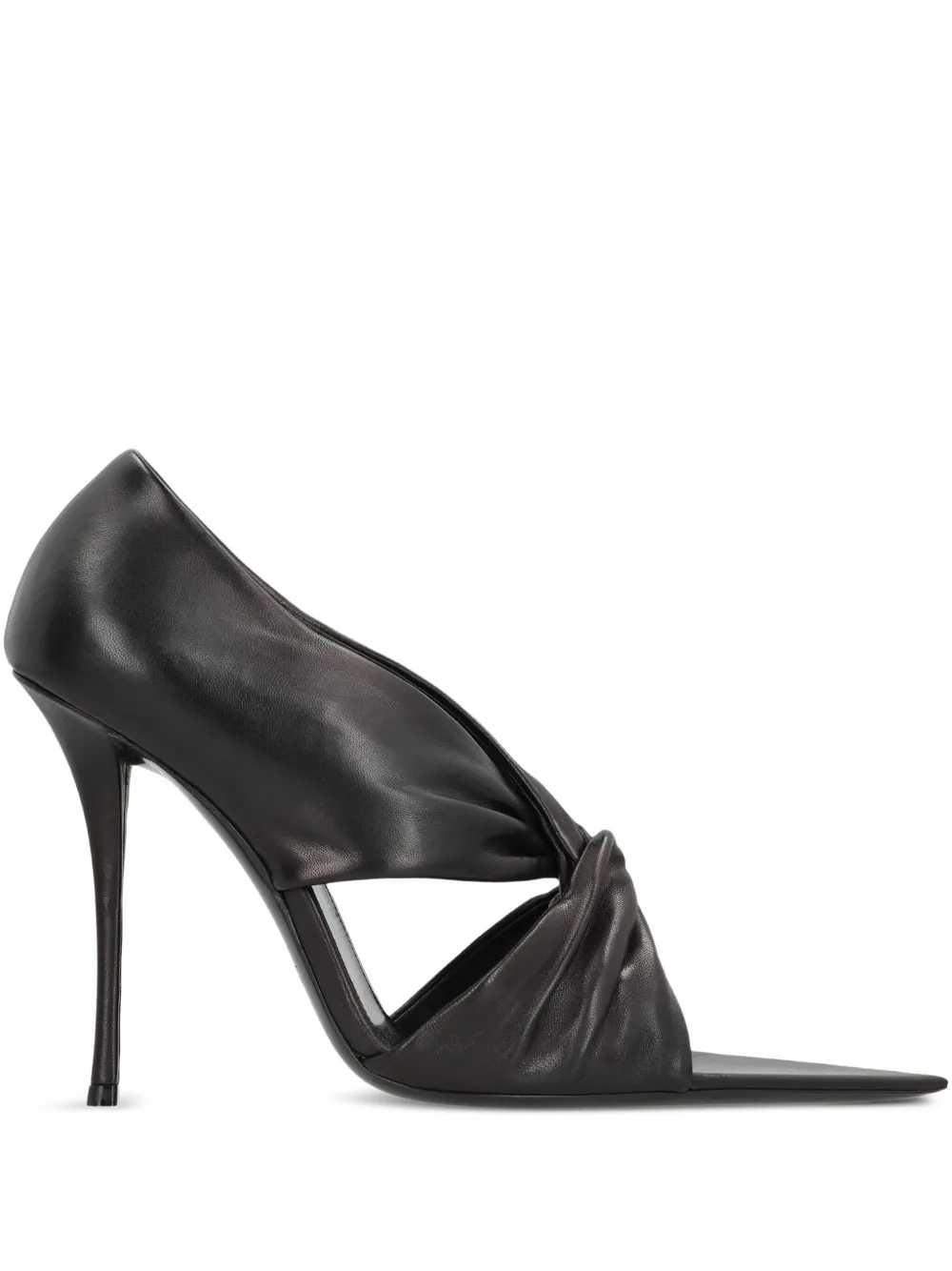 Saint Laurent Pumps met leren hak Zwart
