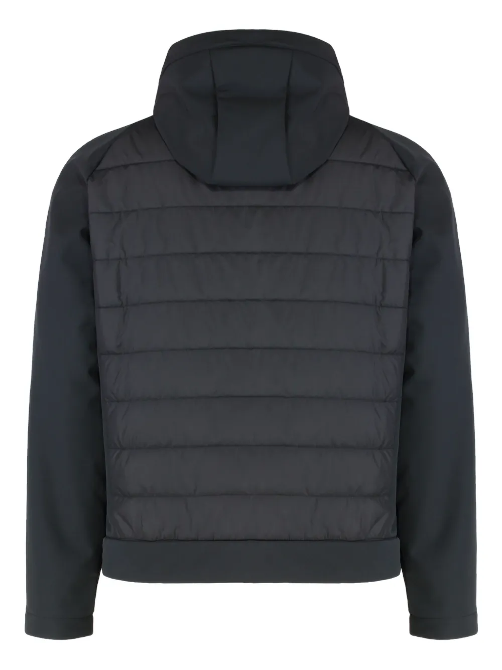Paul & Shark Hooded Jacket Technical Fabric In Black