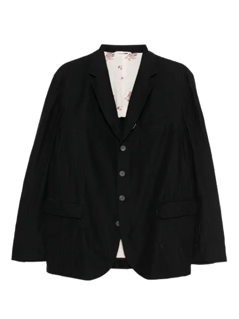 CALMLENCE crease-effect blazer