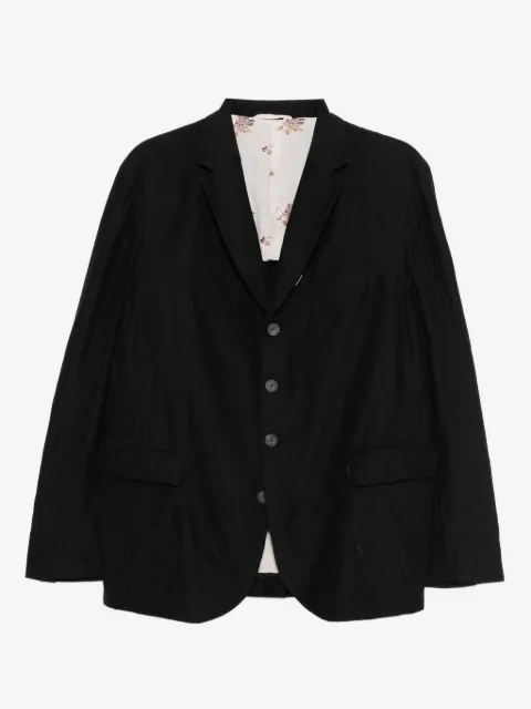 CALMLENCE crease-effect blazer