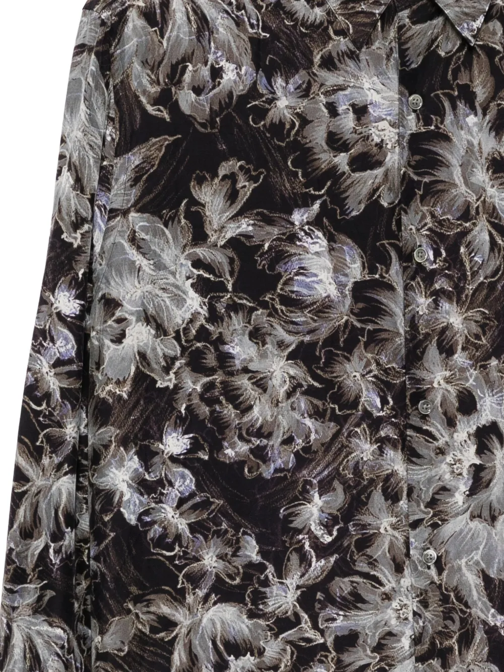 Calmlence Printed Shirt - Black 
