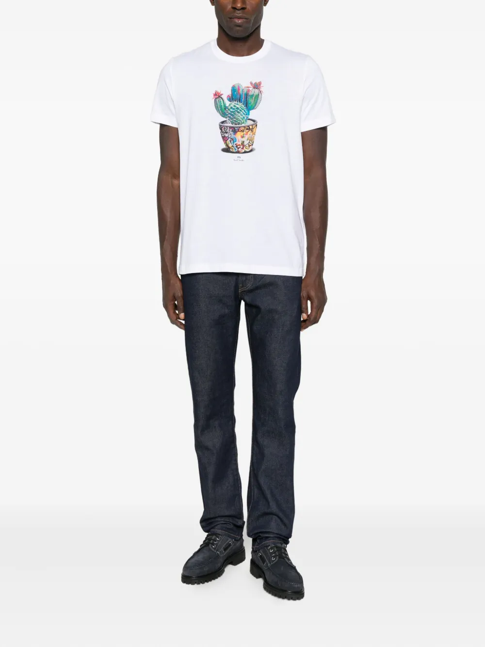 Paul Smith T-shirt met print - Wit