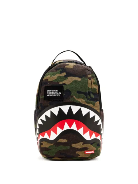 Sprayground Shark Central camo backpack