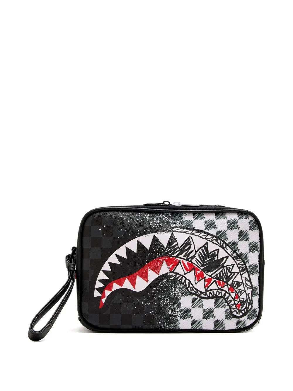 Sprayground Scribble Dribble トラベルポーチ - ブラック Sprayground Scribble Dribble トラベルポーチ - ブラック