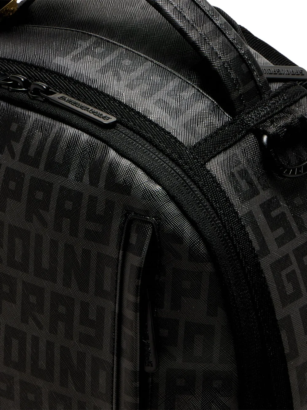 Sprayground Shark Central Double Trouble rugzak Zwart