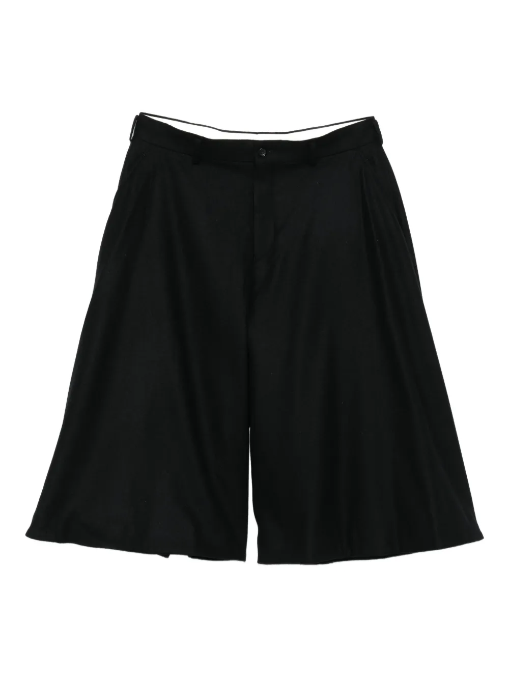 Comme des Garçons Homme Plus pleated shorts | Black | Image 1
