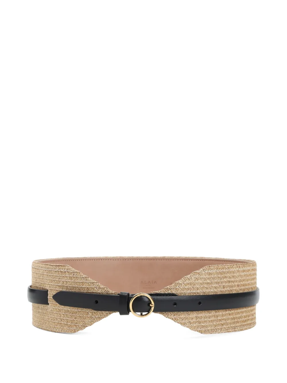 Alaïa straw belt | Neutrals | Image 1