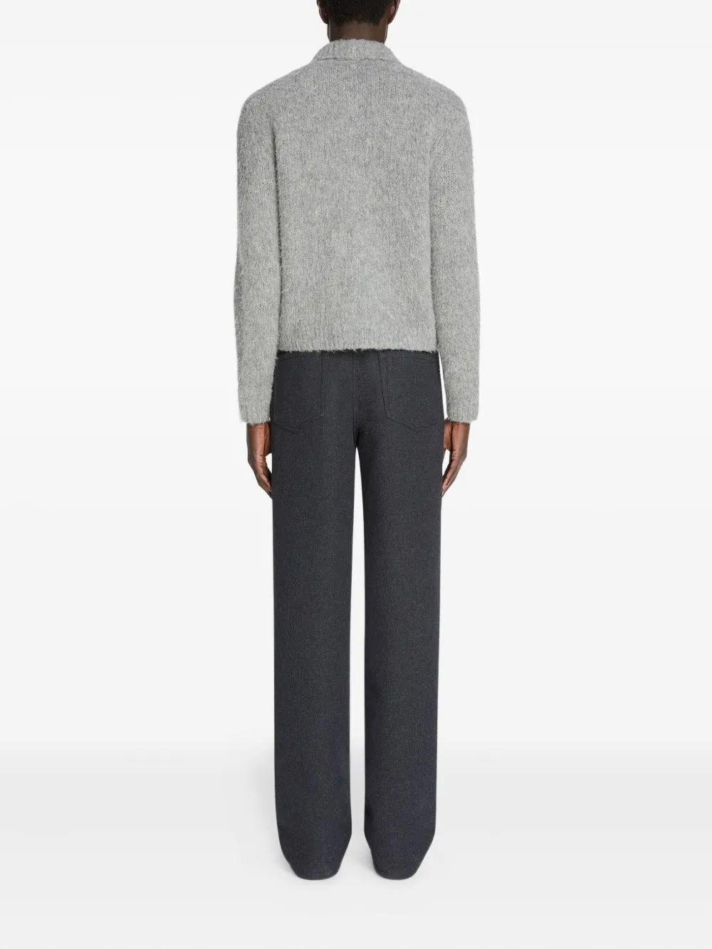 DRIES VAN NOTEN Broek met vijf zakken Grijs