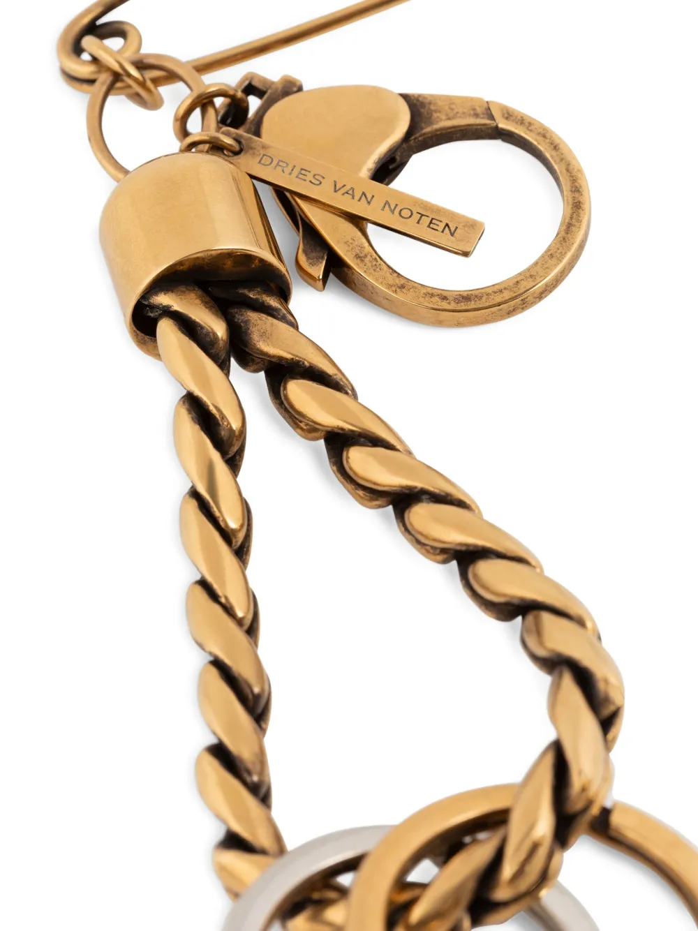 DRIES VAN NOTEN braided-design keychain | Image 2