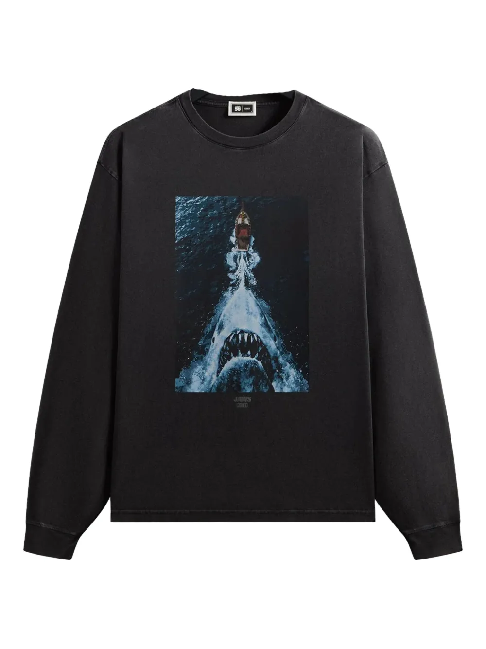 KITH x Jaws T-shirt a maniche lunghe - Nero
