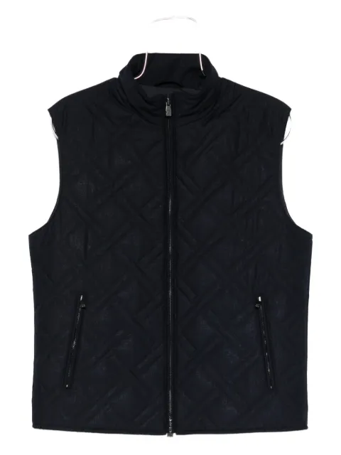 Corneliani quilted zip gilet
