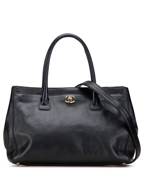 CHANEL Pre-Owned Borsa tote Executive Cerf media in pelle di vitello 2004-2005