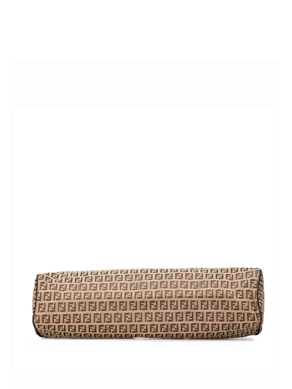 Pre-owned Fendi 20th Century Zucchino Canvas Handbag In Brown