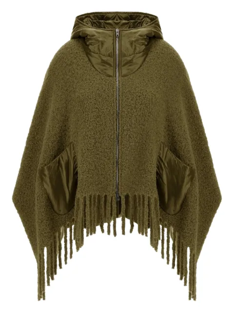 Herno fringed hooded jacket