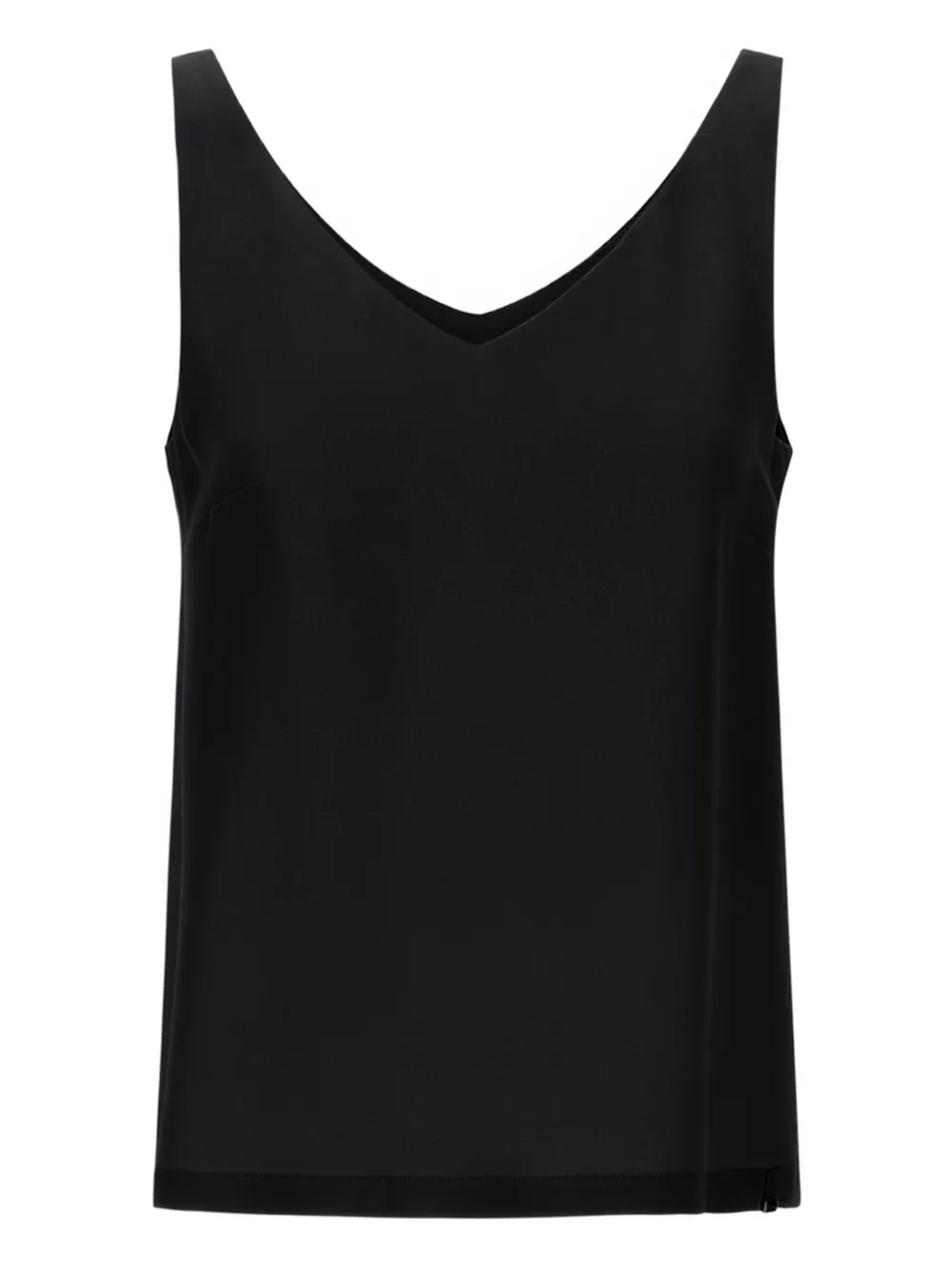 Herno Top con scollo a V - Nero