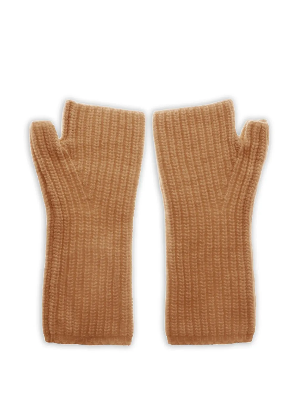 Herno Ribgebreide handschoenen Bruin
