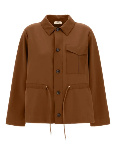 Herno buttoned pocket top