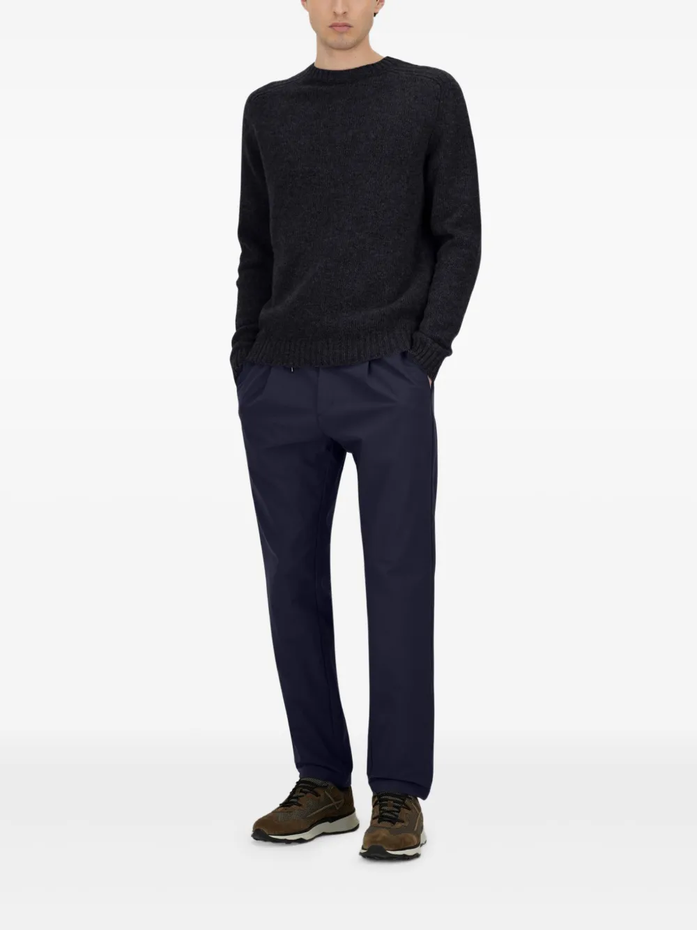  Herno Raglan-sleeve Sweater - Blue 