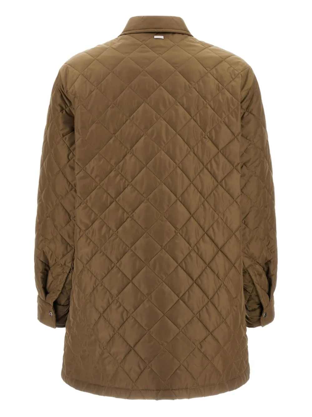 Herno Chamonix gewatteerd shirtjack Groen