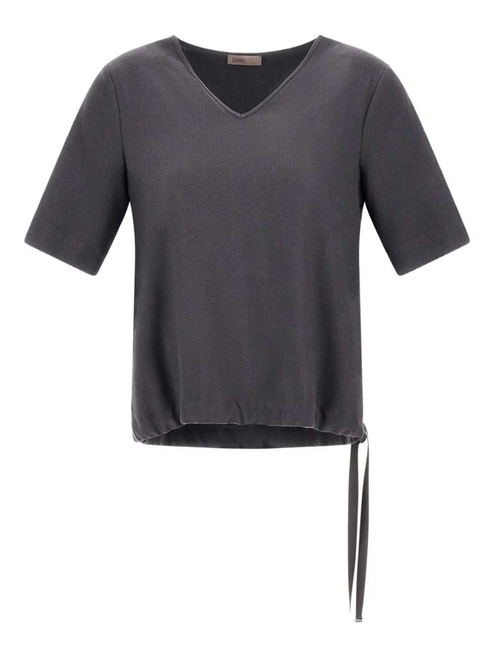 Herno Resort V-neck T-shirt | Grey | Image 1