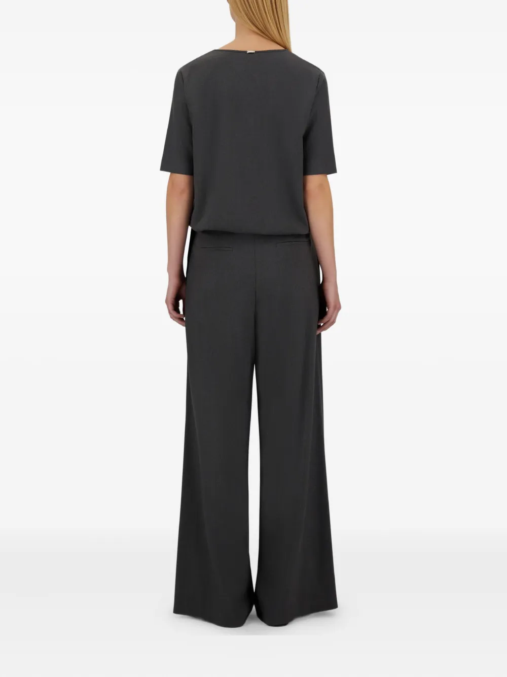 Herno Resort T-shirt met V-hals Grijs