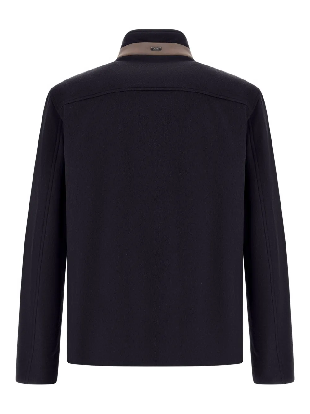 Herno Jack met hoge hals Blauw