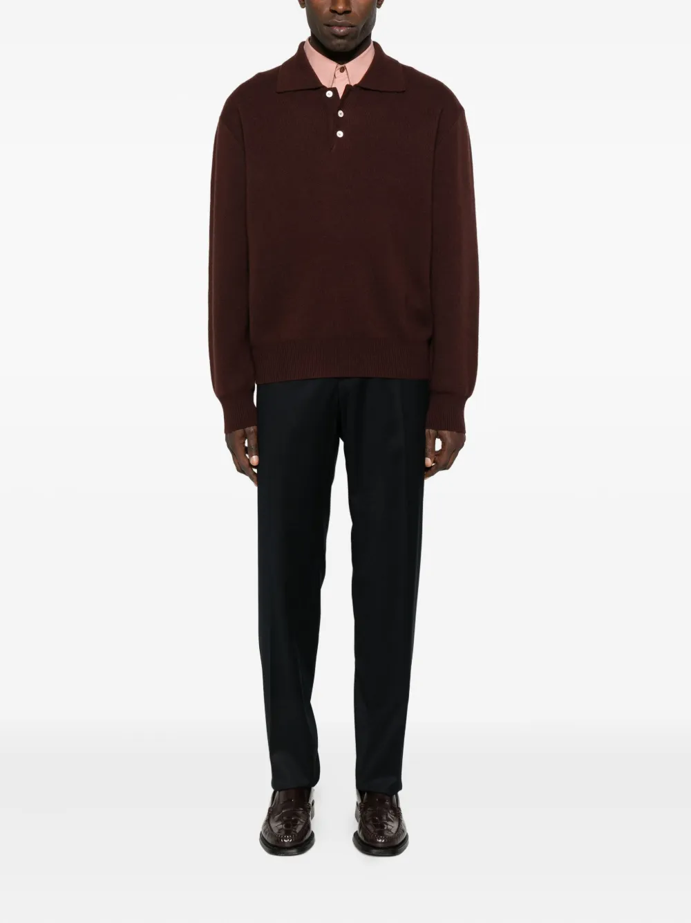 DUNST polo-neck sweater | Knitted Sweaters | Image 2
