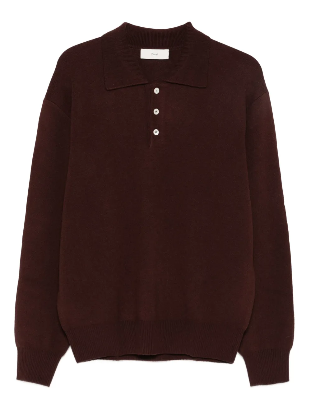 DUNST polo-neck sweater | Brown | Image 1