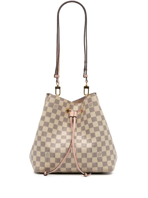 Louis Vuitton Pre-Owned شنطة باكيت 'دامييه أزور نيونوي ‪2019 'MM‬