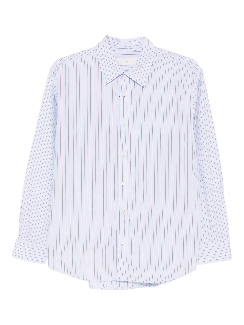 DUNST pinstripe button-down shirt | Blue | Image 1