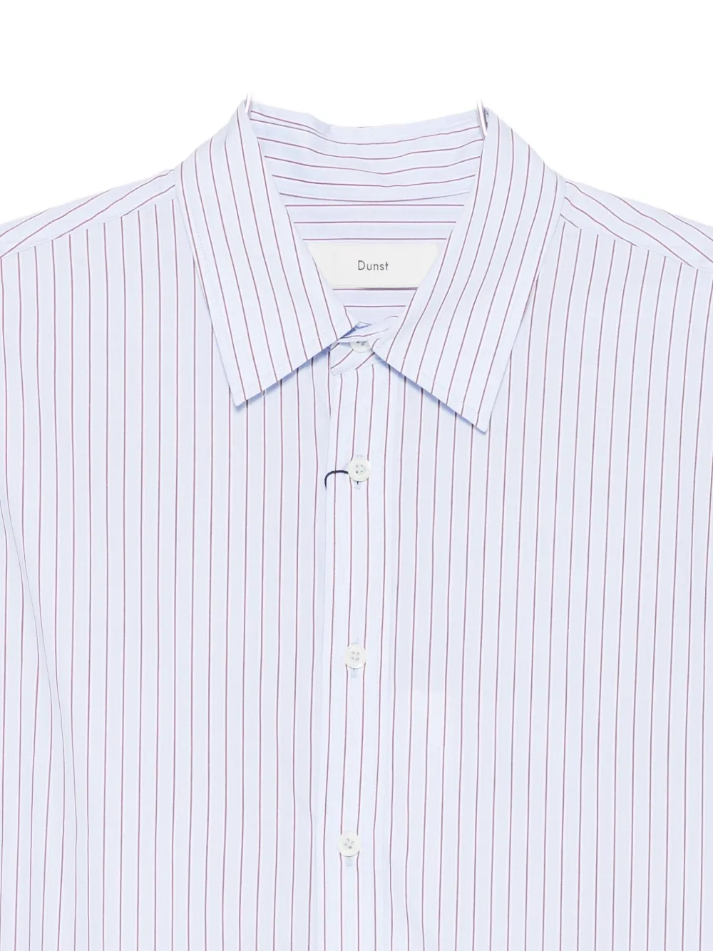 Dunst Pinstripe Button-down Shirt In Blue