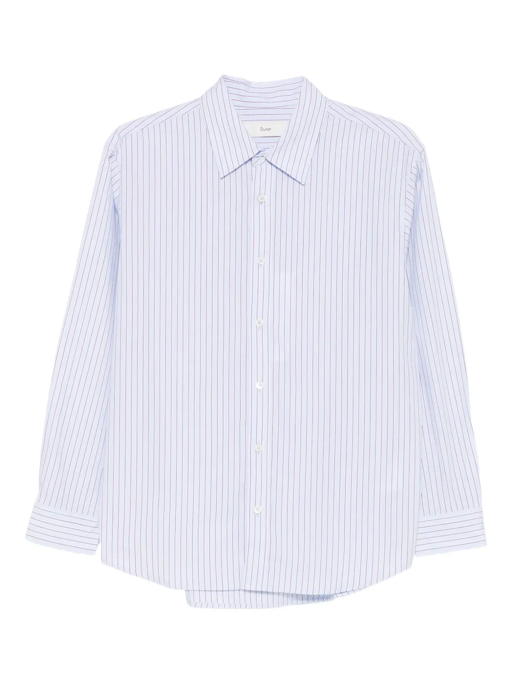 DUNST pinstripe button-down shirt | Blue | Image 1