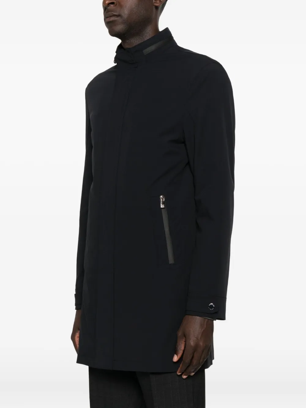 Corneliani Jas met enkele rij knopen Blauw